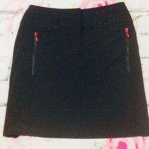 Ann Taylor Loft Stretch Skirt Size 0 Black Career